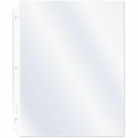 Sheet Protector, Poly, Non-Glare, PK100