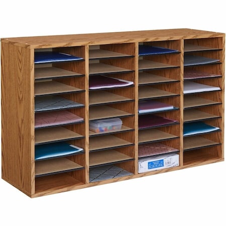 Literature Org, Wood, Adjustable, 36, Oak
