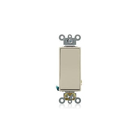 Wall Switch, 2 hp, Rocker, 20 A, Ivory