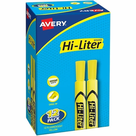 Hi-Liter Desk-Style Highlighters, PK12