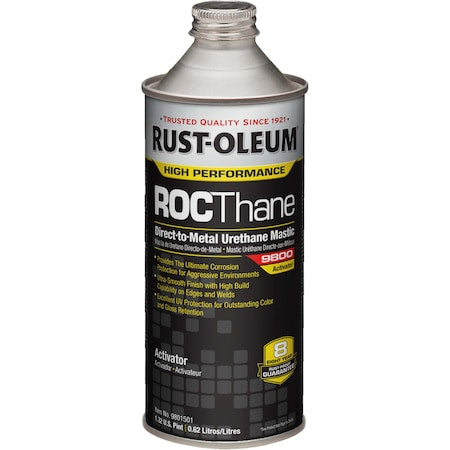 Urethane Mastic Activator, Clear, 1 qt