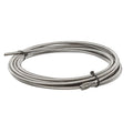 Drain Cleaning Cable, 5/16 in Dia, 25 ft L