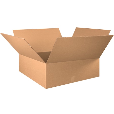 30 in x 30 in x 12 in Shipping Box, Kraft, Corrugate, Double Wall, 48 ECT