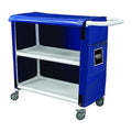 Linen Cart, 600 lb Capac., 24" L