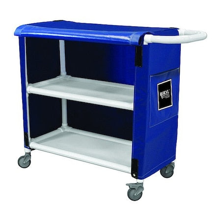 Linen Cart, 600 lb Capac., 24" L