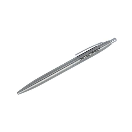 Metal DetectableStainless Steel Pen, Green Ink, PK10