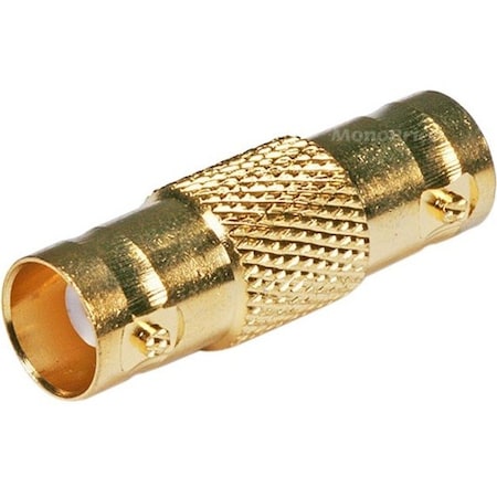 Cable Coupler, BNC, Gold plated