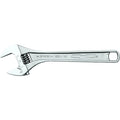 Adj. Wrench, Steel, Chrome Vanadium, 10"