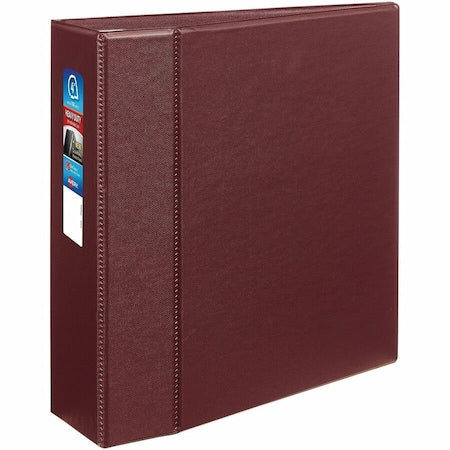 Heavy-Duty 3 Ring Binder, 4 in Ring