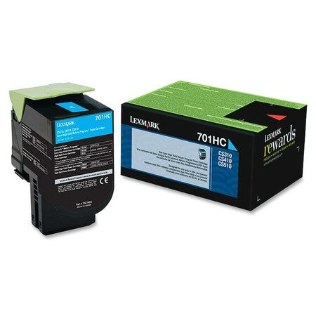 Toner For CS310 701HC, Cyan, 3K Pages