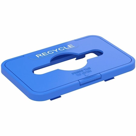 Rectangular Flip Open Recycle Lid Attachment