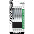 Z-Grip Flight Retractable Ballpoint 1.2mm Black 5pk