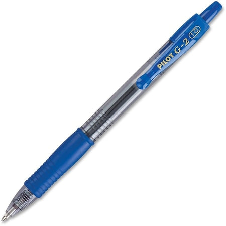 Pen, Gel, G2, Bold, Blue, PK12