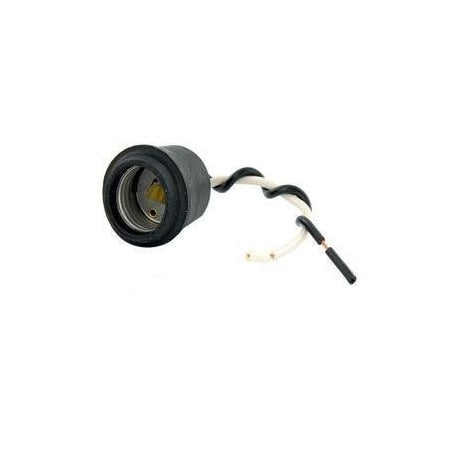 660 W, Black, Medium Screw (E26)