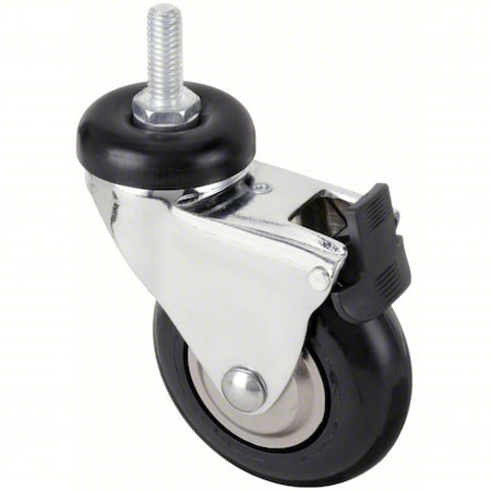 Stem Caster, 175 lb. Ld, 3/8" Stem Dia.