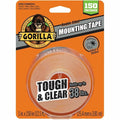 Double Side Foam Mounting Tape, 1 in W Thick, Transparent