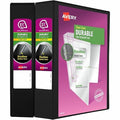 Durable Clear View 3 Ring Binders, PK2
