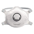 Particulate Respirator, P95, Nuisance Organic Vapor, Exhalation Valve, Molded, Adj, Nose Clip, PK 80