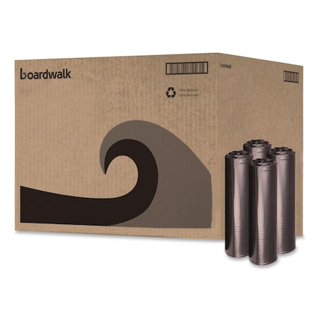 60 gal Trash Bags, 47 in x 38 in, Extra Heavy-Duty, 1.2 mil, Black