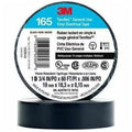 Vinyl Electrical Tape, 165 Temflex, 3/4 in W x 60 ft L, 6 mil Thick, Black