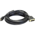 HDMI-DVI Cables, Black, 15 ft., 28AWG