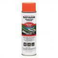 Athletic Field Striping Paint, 17 oz., Fluorescent Orange, Water -Based
