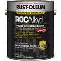 Interior/Exterior Paint, High Gloss, Oil Base, Yellow (New Caterpillar), 1 gal