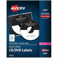 CD Labels, White Matte