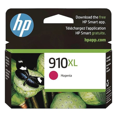 HP 910XL Original High Yield Inkjet Ink Cartridge - Magenta - 1 Each - 825 Pages