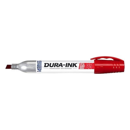Industrial Marker, Medium Tip, Red Color Family, Ink