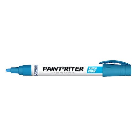 Paint Marker, Medium Tip, Blue Color Family, Paint