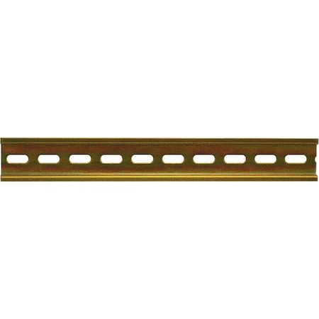 Din Rail Bracket,1 to 10,Aluminum,10 In