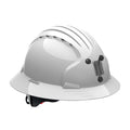 Hard Hat, JSP, HDPE, 6 Point Ratchet, Type 1, Class C, Yellow