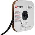 Reclosable Fastener, Acrylic Adhesive, 75 ft, 3/4 in W, Black