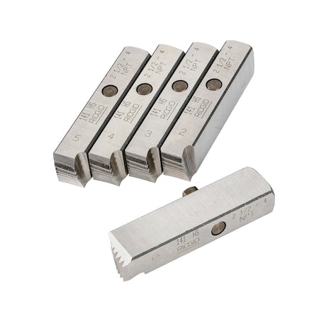 Pipe Die Set, HS, NPT, 2 1/2 To 4 In, PK5