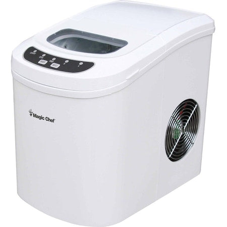 Portable Countertop Ice Maker, 27 lb., Wht