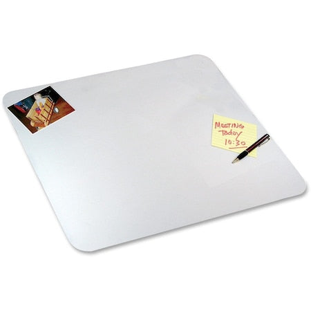 Eco-Poly Desk Pad,Clear,19""x24