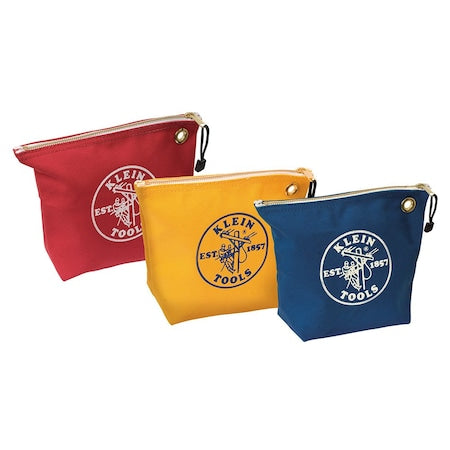 Tool Bag Set, Blue, Red, Yellow, Canvas, 0 Pockets