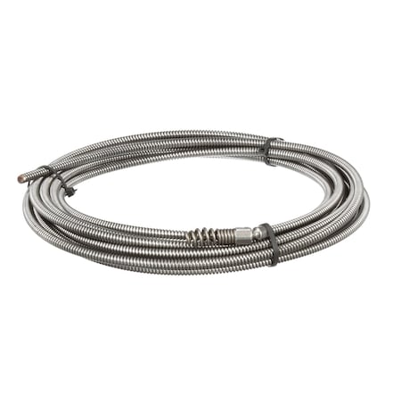 Drain Cleaning Cable, 5/16 in Dia, 25 ft L