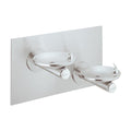 Wall Mount Sink, 2 Level, 38.5" D, 21.9375" H, 19" W