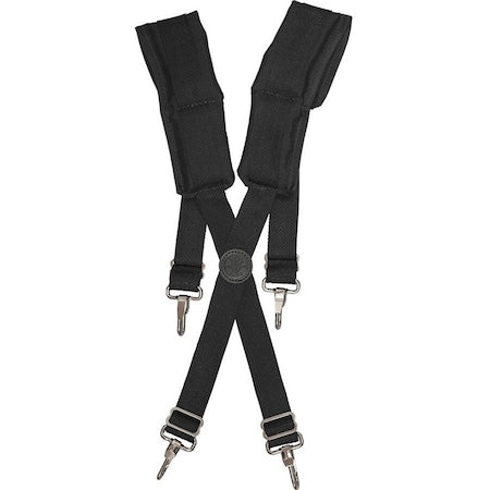 Tool Suspenders, Modular Tool Belt, Black, Cordura(R) Fabric