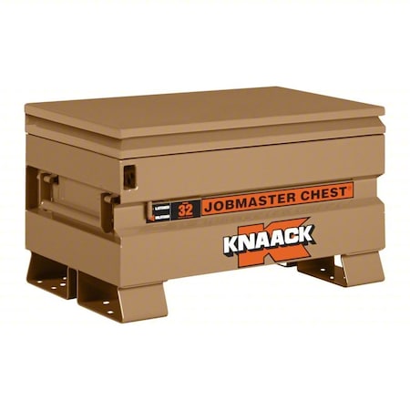Chest-Style Box, Tan, 32x19x19 in, 1PK