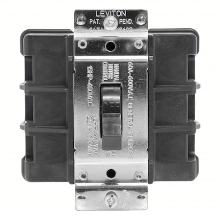 WallSwitch, 1/2hp, Locking, 15A, Ivory