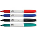 Dry Erase Marker, Capped, Bullet, PK4