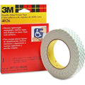 Double-Sided Foam Tape, 1 in W, 36 yd L, 1/16 in, Polyurethane Foam, Double-Sided, 9 PK