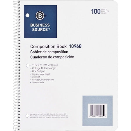 Notebook, Left, White