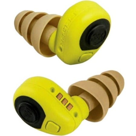 LEP-200 Foam Electronic Ear Plugs, Multiple Shape, 31 dB, Yellow
