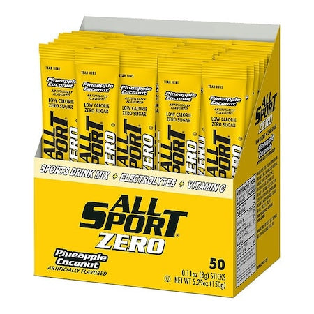 All Sport, Pineapple Coconut Powder, 50PK
