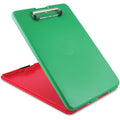 8-1/2" x 11" Storage Clipboard, Red/Green