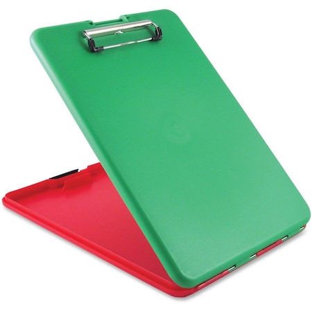 8-1/2" x 11" Storage Clipboard, Red/Green